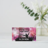 Visitekaartje van DJ (Staand voorkant)