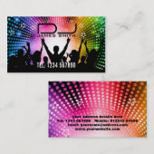 Visitekaartje van DJ (Voorkant / Achterkant)