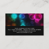 Visitekaartje van DJ (Achterkant)