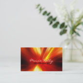 Visitekaartje van DJ (Staand voorkant)