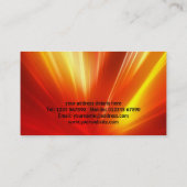 Visitekaartje van DJ (Achterkant)