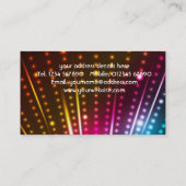 Visitekaartje van DJ (Achterkant)