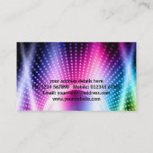 Visitekaartje van DJ van de Partij (Achterkant)