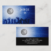 Visitekaartje van DJ van de Partij (Voorkant / Achterkant)