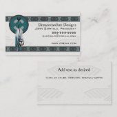 Visitekaartje van drocatcher (Voorkant / Achterkant)