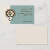 Visitekaartje van drocatcher (Voorkant / Achterkant)