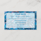 Visitekaartje van edele saffiermachines (Achterkant)