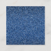 Visitekaartje van een artiest maken met glitter-ef (Achterkant)