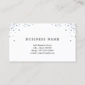 Visitekaartje van een artiest maken met glitter-ef (Achterkant)