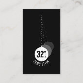 Visitekaartje van een sloopdeskundige (Voorkant)