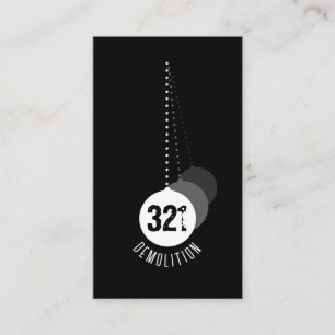 Visitekaartje van een sloopdeskundige