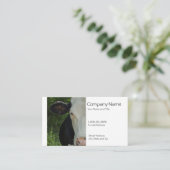Visitekaartje van een veehouder (Staand voorkant)