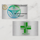 Visitekaartje van eigenaar/directeur van de logo (Voorkant / Achterkant)