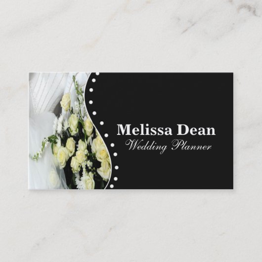 Visitekaartje van Elegant Wedding Planner (Voorkant)