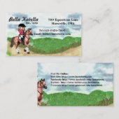 Visitekaartje van Equestrië (Voorkant / Achterkant)