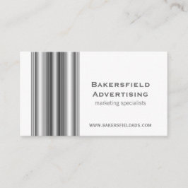 Visitekaartje van Executive Bars, grijs