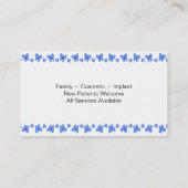 Visitekaartje van familiedentist - Happy Teeth (Achterkant)