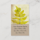 visitekaartje van Fern leaf grunge (Achterkant)