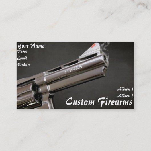 VISITEKAARTJE van FFL-dealer (Voorkant)