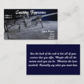 VISITEKAARTJE van FFL-dealer (Voorkant / Achterkant)