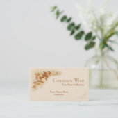 Visitekaartje van fijne wijn (Staand voorkant)