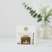 visitekaartje van fireplace store (Staand voorkant)