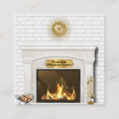 visitekaartje van fireplace store (Voorkant)