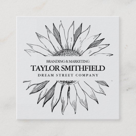  Visitekaartje van Floral (Voorkant)