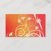 Visitekaartje van Floral (Achterkant)