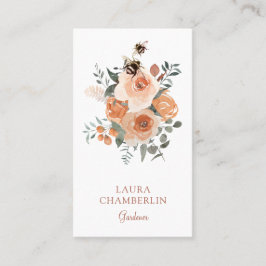 Visitekaartje van Floral en bijen Gardener