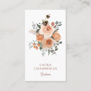 Visitekaartje van Floral en bijen Gardener