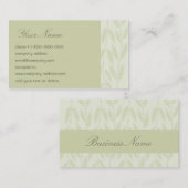 Visitekaartje van Floral Vine (Voorkant / Achterkant)