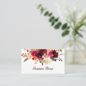 visitekaartje van florale, boutique (Staand voorkant)