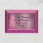 Visitekaartje van Franckelton Milan (Achterkant)