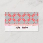 Visitekaartje van Franse Bulldogs (Voorkant)