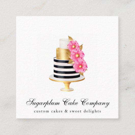 Visitekaartje van ganzen en bakkerijproducten (Voorkant)