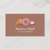 Visitekaartje van gebak (Voorkant)