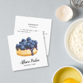 Visitekaartje van gebak