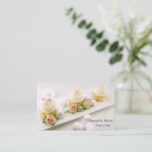 Visitekaartje van gebak (Staand voorkant)