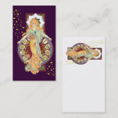 Visitekaartje van gekruiste sterren (Voorkant / Achterkant)