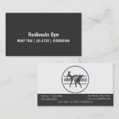 Visitekaartje van gemengde huwelijken (Voorkant / Achterkant)