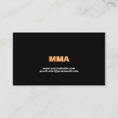 Visitekaartje van gemengde huwelijken (Achterkant)