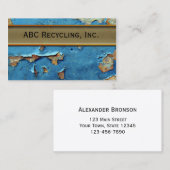 Visitekaartje van geroosterde verf (Voorkant / Achterkant)