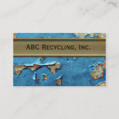 Visitekaartje van geroosterde verf (Voorkant)