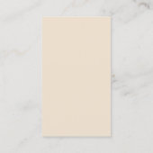 visitekaartje van gewone ivoor (Achterkant)