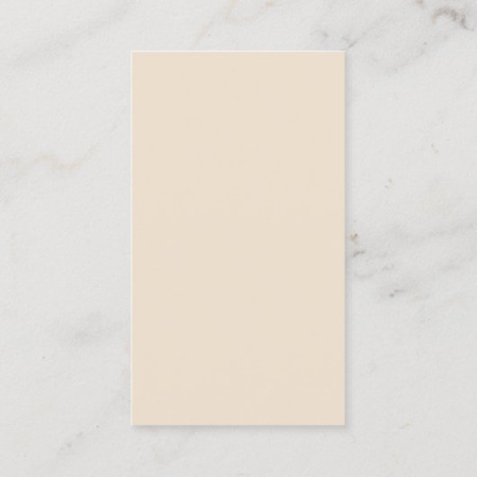 visitekaartje van gewone ivoor (Achterkant)