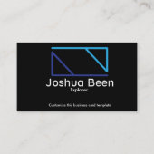 Visitekaartje van gewone Logo (Voorkant)