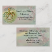 Visitekaartje van gierijen of van kostuums (Voorkant / Achterkant)