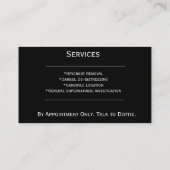 Visitekaartje van Gil (verpakking van 100 stuks) (Achterkant)