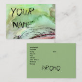  Visitekaartje van Ginette (Voorkant / Achterkant)